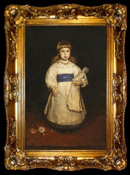 framed  Frank Duveneck Mary Cabot Wheelwright, ta009-2